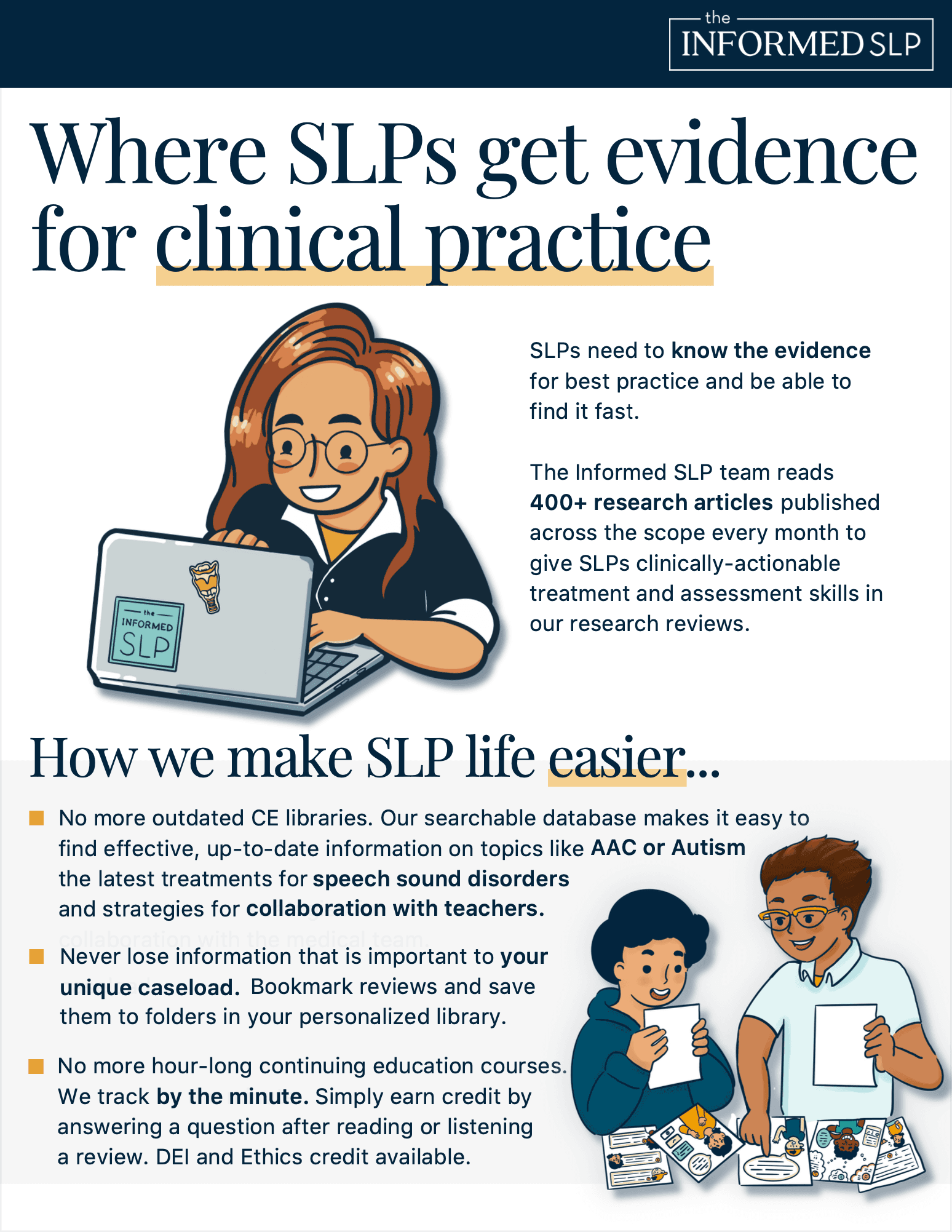 How The Informed SLP works for Schools – case study preview